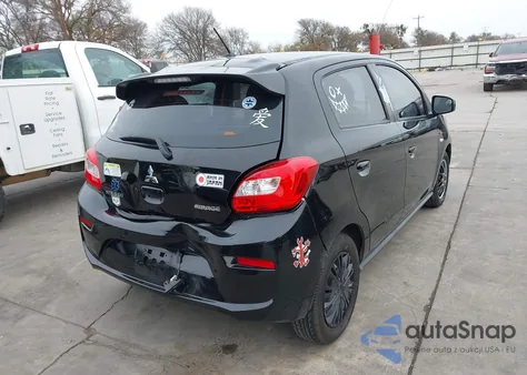 2019 Mitsubishi Mirage Es z USA, uszkodzony, nr VIN ML32A3HJXKH000986